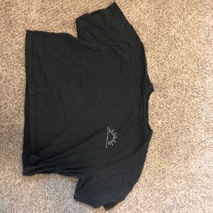 Target embroidery graphic tshirt